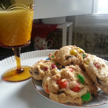 Perfect M & M Cookies
