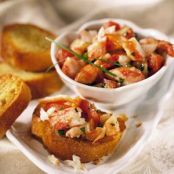 Herbed Seafood Bruschetta
