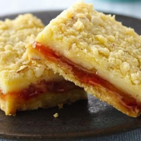 Strawberry-Filled Lemon Cream Cheese Bars