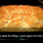 APPLE ANGEL FOOD CAKE