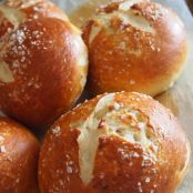 Pretzel Bread Bowls