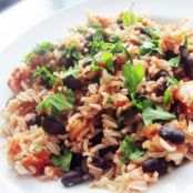 EASY RICE AND BEANS