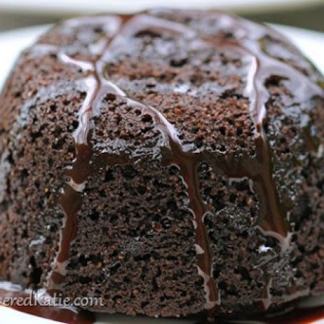 Single Serving Chocolate Raspberry Lava Cake