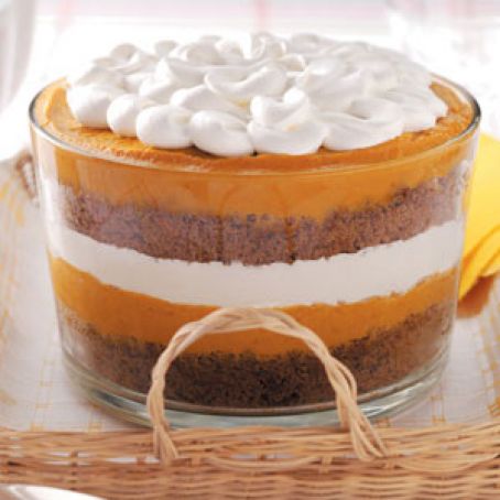 Dessert - Pumpkin Gingerbread Trifle Recipe