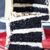 Caramel Mocha Chocolate Cake