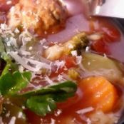 Hearty Italian Meatball Soup