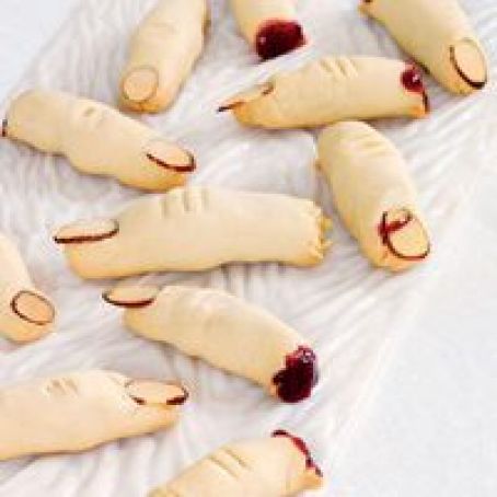 Halloween Finger Cookies