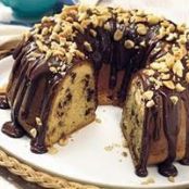 Peanut Butter-Chocolate Chip Pound Cake