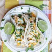 Creamy Chicken Tacos- Slow Cooker