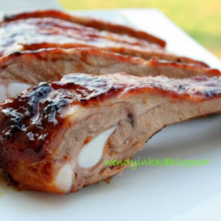 PORK - Spiced Cola Grilled Pork Rack
