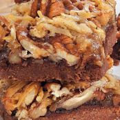 German Chocolate Pecan Pie Bars