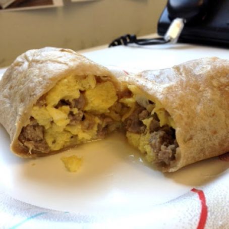 Make Ahead Brakfast Burritos