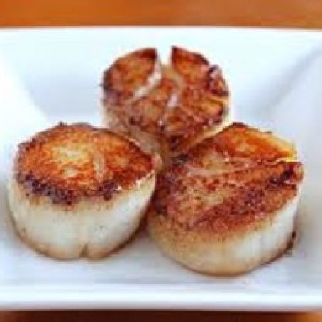 Blackened Sea Scallops