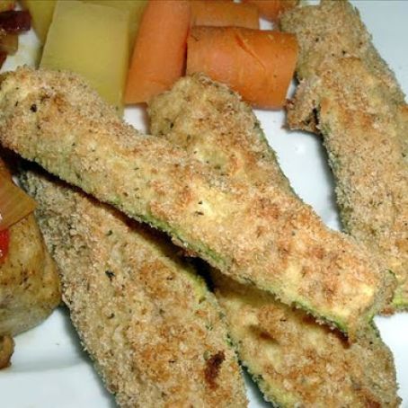 Wonderful Parmesan Zucchini Strips