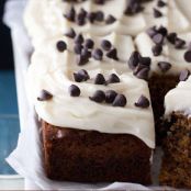 Chocolate Chip Gingerbread Cake