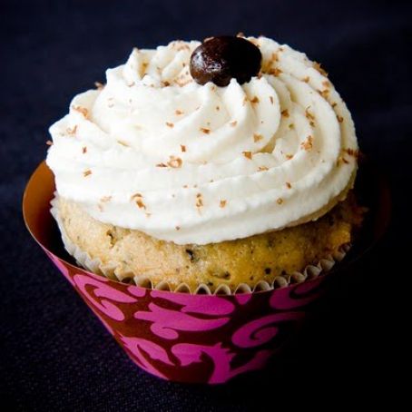 Mudslide Cupcakes with Baileys Irish Cream Whipped Cream