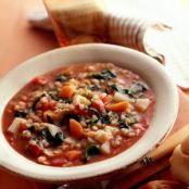 Crockpot Barley Vegetable Soup