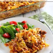 Beefy Sour Cream Noodle Bake