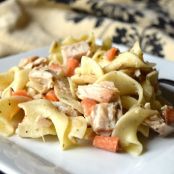 Left Over Turkey Noodle Casserole