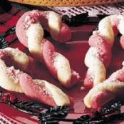 Peppermint Candy Cane Cookies