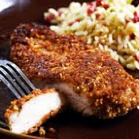Pecan-Crusted Chicken Cutlets (Cooks Country)