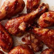 Grilled Chicken w/Spicy Strawberry BBQ Sauce