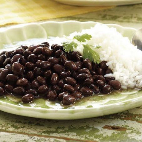 Rice with Black Beans