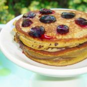 Blueberry Flourless Pancakes