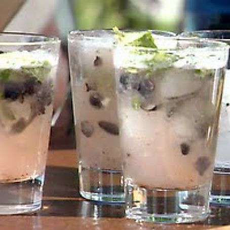 Blueberry Ginger Mojito Pitchers