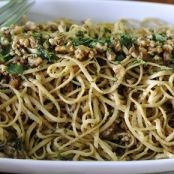 Mario Batali Linguine With Walnut Sauce - 12 Points