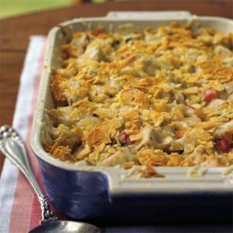 Hot Chicken and Chips Retro