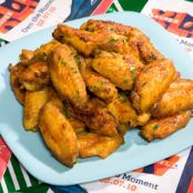 Adobo-Seasoned Baked Chicken Wings