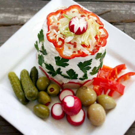 Free Form Club Sandwich Cake