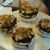 Chocolate Glazed Brie Cake