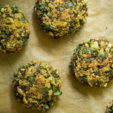 Crispy Quinoa Cakes