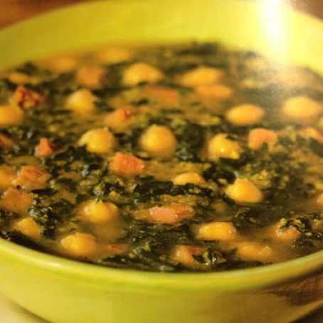 Chickpea and Spinach Soup