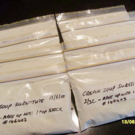 Cream of ------ Soup Substitute (Dry Mix)