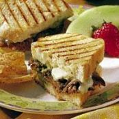 Beef-Pesto Panini