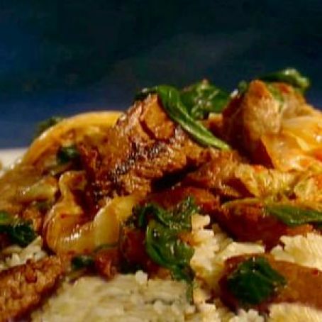 Kimchi and Tenderloin Stir-Fry