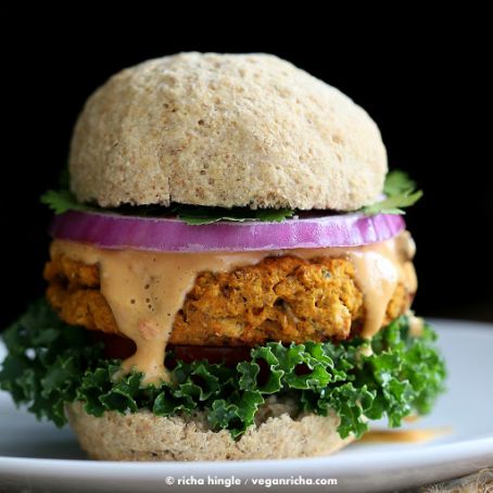 Burgers: Sweet Potato Peanut Burgers