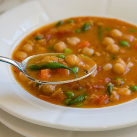 Red lentil soup