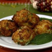 Chew:  Michael Symon's Spaghetti Squash Fritters