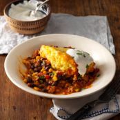Easy Chicken Tamale Pie Recipe