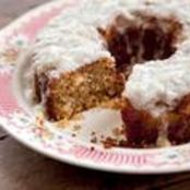 Grandma Yearwood's Coconut Cake with Coconut Lemon Glaze