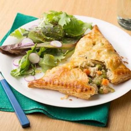 Chicken Pot Pie Turnovers
