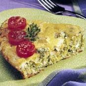 Impossibly Easy Chicken 'n Broccoli Pie