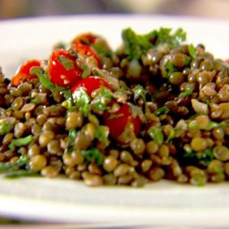 Lentils - Herbed with Spinach and Tomatoes