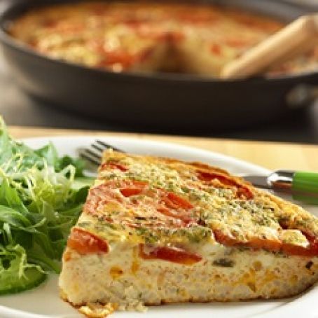 Tomato-Feta Frittata