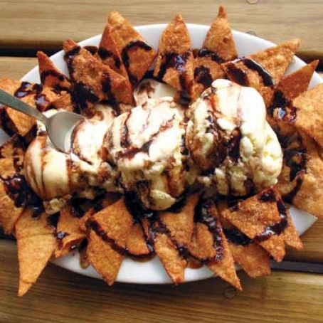 Chocolate-Cinnamon Nachos
