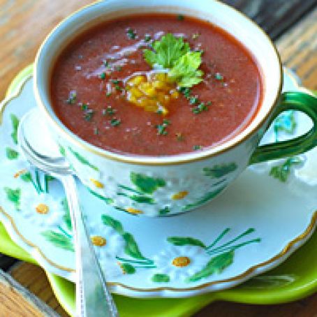 Andrew Zimmern’s Gazpacho